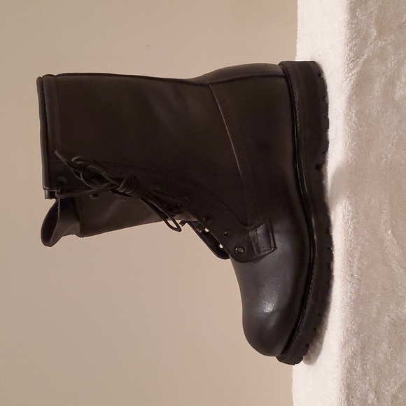 Military Black Leather Boots (ICWB) - Picture 6 of 9
